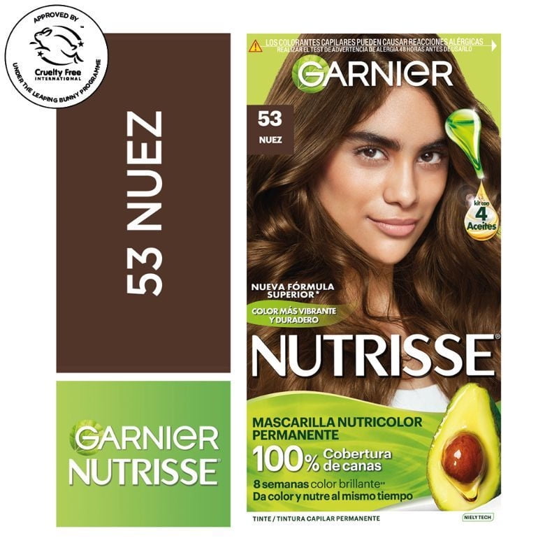 Nutrisse - Coloración Cabello 53 Nuez