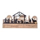 thumbnail image 1 of Calendario de Adviento Navideño con Pesebre Completo en Madera Ornamento Decorativo con Detalles Artesanales Producto Religioso Clásico Adecuado para, 1 of 5