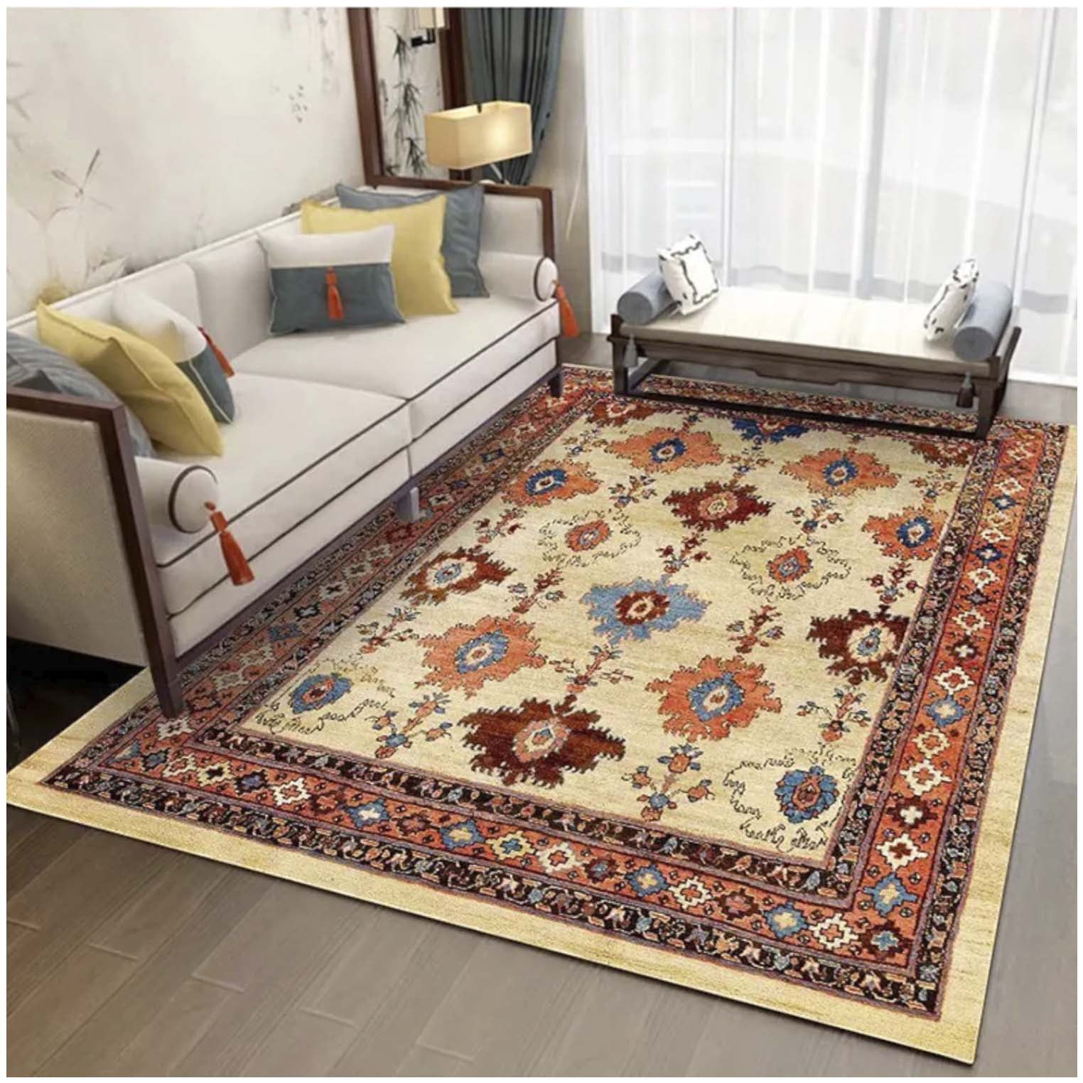 Genérico - Alfombras Lisas Con Diseños Efecto 3d 200x240 Cm Md15