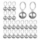 thumbnail image 5 of 24pcs DIY Bells Beads Jingle Bells Decoración Para Mascotas De Navidad Plata, 5 of 5