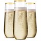 thumbnail image 1 of Copas de champán Munfix, plástico sin tallo, 270 ml, paquete de 48, 1 of 6