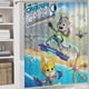 thumbnail image 5 of Los casos de criaturas-theme 4-Piece Shower Curtain Set with Rugs, Waterproof Bathroom Decor Set Includes Bath Mat, U-Shaped Rug, Toilet Lid Cover and Curtain with Hooks, 5 of 6
