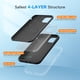 thumbnail image 4 of Funda Miracase diseñada para iPhone 11 con protector de pantalla, 4 of 7