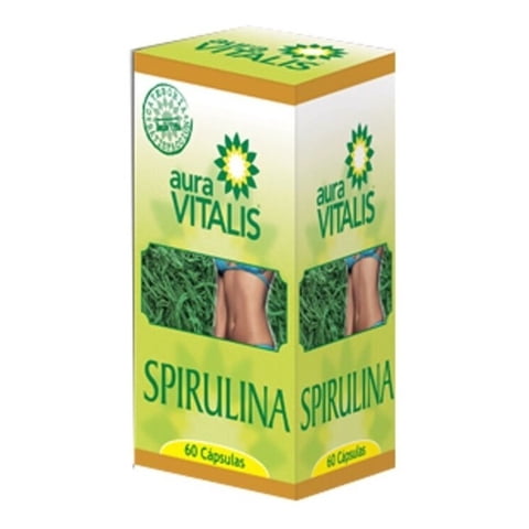 Auravitalis - Spirulina Cápsulas 267 Mg X 60