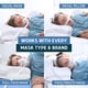 thumbnail image 5 of Almohada CPAP Lunderg Parkin para personas que duermen de lado y boca arriba, 100% algodón, 5 of 9