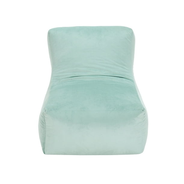 Pouf Tatto 1c Felpa Verde Agua