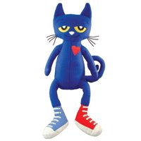 Muñeco De Peluche Pete The Cat De Merrymakers, 14,5 Cm, Azul