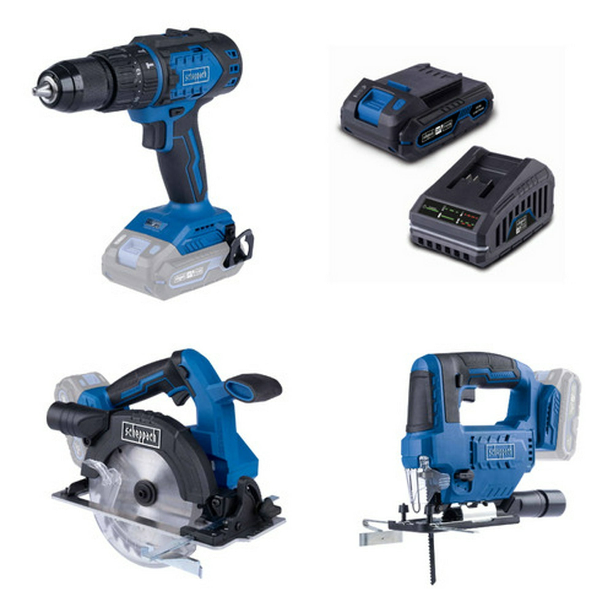 Megapack Herramientas Inalámbricas 2ah 20v - Scheppach