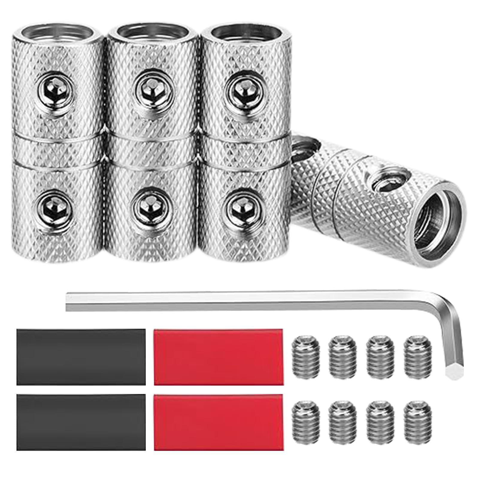 Magideal - Conector De Empalme De Cable, Terminal De Acoplador De Cable, Reemplazo De Cable De Alimentación Estéreo De Automóvil De Metal, Conector De Empalme De