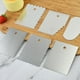 thumbnail image 2 of 6pcs Set Of Stainless Steel Polygonal Sawtooth Scraper, Cream Cake Decorating Wipe Cream Knife Stainless Steel Scraper Baking Tool, 2 of 4