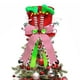 thumbnail image 1 of Sombrero Lordaeron de terciopelo rojo con patas de elfo para adorno para árbol de Navidad, 1 of 3