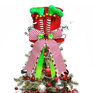 Sombrero Lordaeron De Terciopelo Rojo Con Patas De Elfo Para Adorno Para Árbol De Navidad