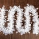 thumbnail image 1 of Xiao Hua Cinta brillante blanca de 78,74 × 3,54 pulgadas, juego de 10 piezas: corona navideña, corona para fondo fotográfico, corona para fiestas y eventos, corona para decoración de Año Nuevo., 1 of 3
