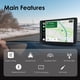 thumbnail image 2 of Pantalla Rexing de 7 pulgadas inalámbrica con CarPlay y Android Auto, 2 of 3