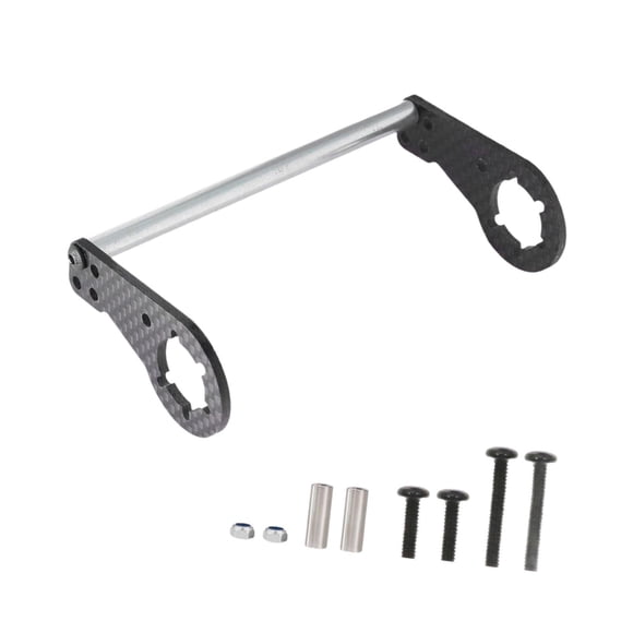 Placa De Torre De Amortiguación Trasera, Piezas De Repuesto Para Chasis CW-01, Accesorio Para Coche RC 1/10