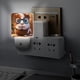 thumbnail image 5 of Cobaya Luz nocturna LED con sensor de anochecer a amanecer para dormitorio, baño, pasillo, escaleras - Lámpara LED nocturna de enchufe, 0.5W - 1 pieza, 5 of 6