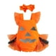 thumbnail image 1 of Disfraz De Halloween Para Ni?a Con Corbata, Mono De Calabaza Para Fiesta Infantil, Altura De 100 Cm, 1 of 5