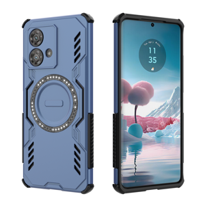 Funda Foxdock Para Motorola Edge 40 Neo 5G , Magnética, Resistente A Golpes, Con Soporte, Unisex, Carga Inalámbrica
