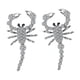 thumbnail image 1 of Pendientes Largos De Escorpión Exagerados Bling Para Concierto Halloween Cumpleaños, 1 of 5