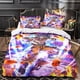thumbnail image 3 of Juego De Funda Nórdica Con Estampado 3d De Goku Saiyan Fundas De Cama Con Cremallera Juego De 3 Piezas Suave Y Fácil De Cuidar Para Jóvenes Niños Y Adultos, 3 of 3