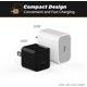 thumbnail image 4 of Cargador Scosche HPDC20-SP 20W USB-C Rápido Mini Cubo, 4 of 9