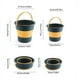thumbnail image 1 of 1pc Convenient Folding Bucket Car Folding Bucket Folding Fishing Bucket Folding Telescopic Thickened Plastic Bucket, 1 of 4