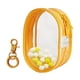 thumbnail image 3 of Mini Bolsa De Mu?eca De PVC, Estuche De Transporte, Estuche De Almacenamiento Impermeable Para Mini Figura Para Mu?eca, Redondo Amarillo, 3 of 5