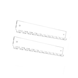 Ioensy - Soporte De Pared Para Collares, Expositor De Joyas, Pendientes Colgantes, Brazaletes Y Tobilleras