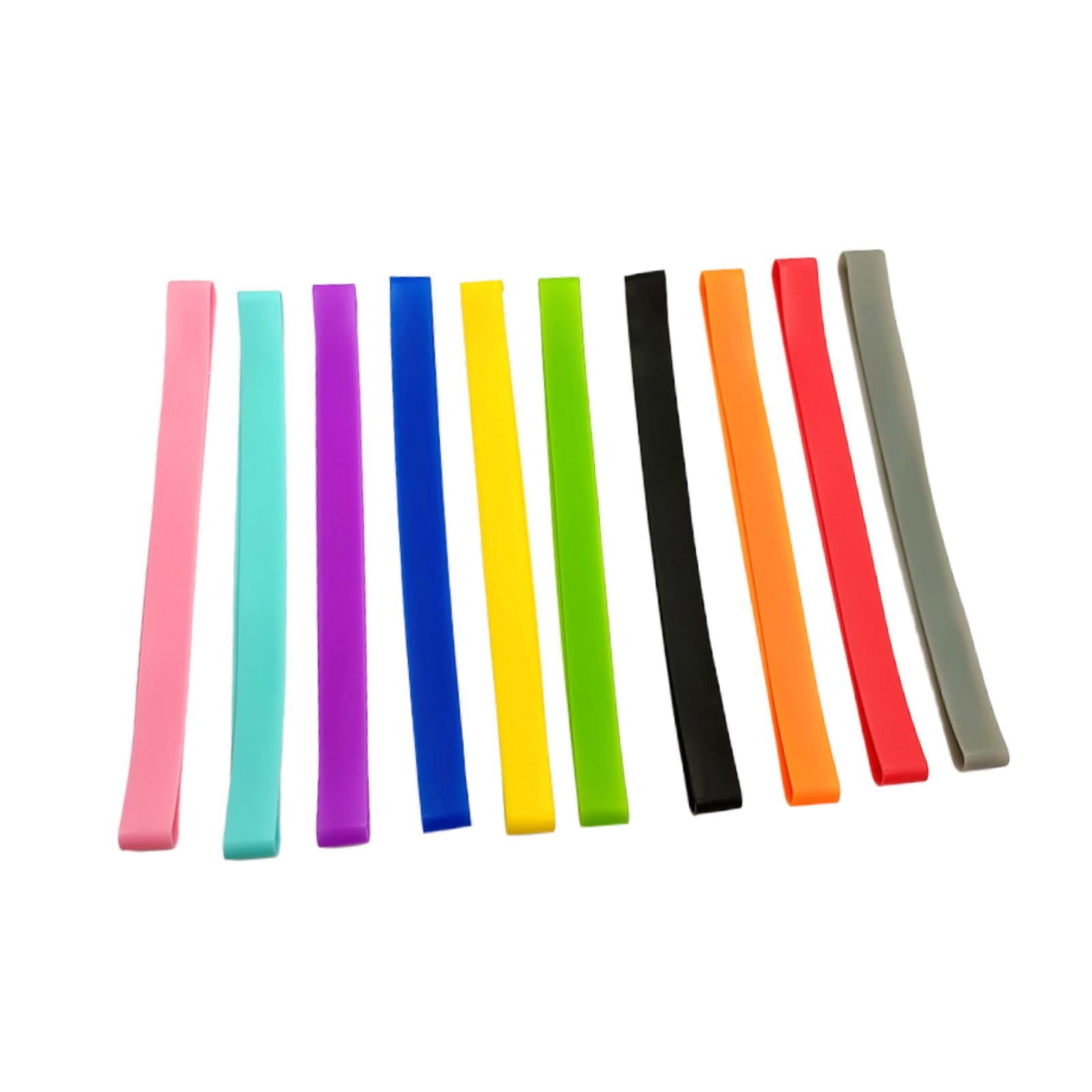 Ioensy - 10 Bandas Elásticas De Silicona Para Tarjetas De Crédito, Tarjetas De Identificación ...