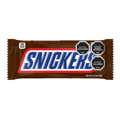 Barra De Chocolate Con Leche Fun Size 5 Un 73 G Snickers