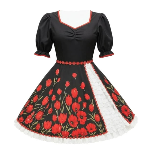 Fiestas Patrias Vestidos De Cueca Para Perritas Vestido Huasa