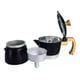 thumbnail image 2 of Cafetera Italiana 6 Tazas Cafetera Portatil Greca negro 0, 2 of 2