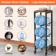 thumbnail image 3 of Soporte para botellas de agua Dataroad Selead de 3 niveles con ruedas con cierre, 3 of 6