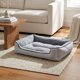 thumbnail image 4 of Cama L para Perro 20x90x68 cm Beige; Gris, 4 of 7