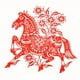thumbnail image 1 of Chinese Folk Paper-cut Window Stickers Handicraft Window Flowers Best Gifts, 1 of 3