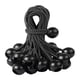 thumbnail image 3 of 20X Bola Cordones Elásticos Prácticos Bungee Balls For Canopy Shelter Tarp Black, 3 of 5