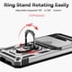 thumbnail image 3 of Estuche GANGXUN para Google Pixel 8, soporte giratorio 360°, estilo mecánico y magnético, 3 of 5