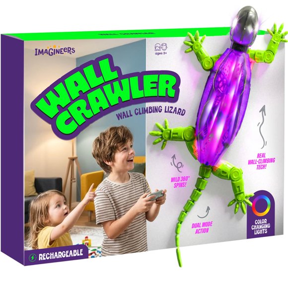 Figura de acción Imagineers Gecko trepador de paredes RC