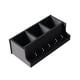 thumbnail image 5 of Estante De Almacenamiento De Pared Para Casa De Muñecas, Diseño De Escena De Vida, Muebles De Casa De Muñecas A Escala 1:12, Color Negro, 5 of 5