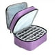 thumbnail image 2 of Organizador De Esmalte De Uñas Grande Portátil Para Botella De Aceite Esencial Cosmético Hogar Púrpura, 2 of 5