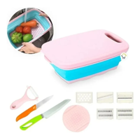 Genérico - Bandeja Tabla Multifuncion De Cortar.