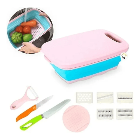 Genérico - Bandeja Tabla Multifuncion De Cortar.