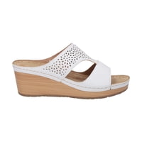 Sandalia Mujer Blanco/Café Nala 2 Police