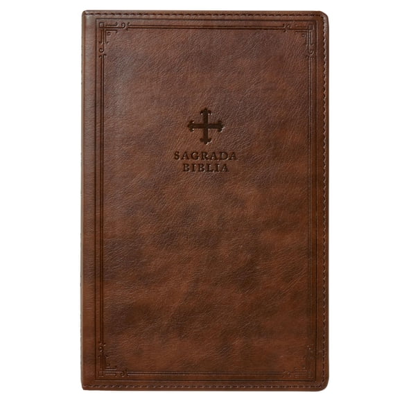 Biblia Católica Editorial Católica Leathersoft Marrón