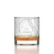 thumbnail image 2 of Vaso de Whisky con Mapa de Arlington VA Well Told 325 ml Transparente, 2 of 2