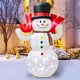 thumbnail image 1 of Muñeco de nieve inflable navideño HIGSEEU de 2,4 m con luces giratorias, 1 of 9