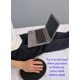 thumbnail image 4 of Alfombrilla de ratón ergonómica MOJO, cómoda, de piel negra, 4 of 8