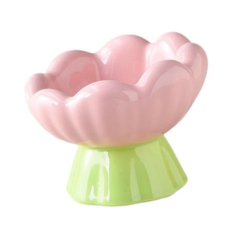 Ioensy - Cuencos Elevados De Cerámica Para Gatos, Comederos Y Bebederos Para Mascotas Pequeñas Y Medianas, Cuenco Alto.