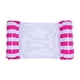 thumbnail image 4 of Hamaca flotante para piscina, flotador inflable para piscina, balsa portátil para piscina, hamaca inflable, hamaca de agua para vacaciones, Fiesta en Rayas Rojas, 4 of 5
