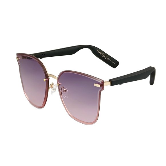 Gafas de Sol RERBO Bluetooth Inalámbricas Color Púrpura